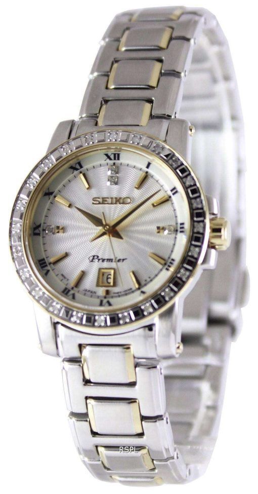 Seiko Premier Quartz Diamonds SXDG58P1 SXDG58P Women's Watch