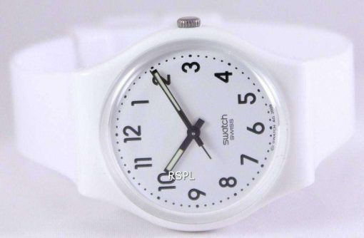 Swatch Original Just White Swiss Quartz GW151 Unisex Watch