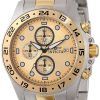 Invicta Pro Diver Chronograph Two Tone 100M 15207 Men's Watch