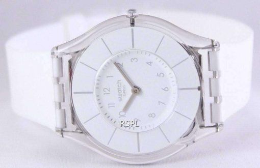 Swatch Classic White Classiness Swiss Quartz SFK360 Women's Watch