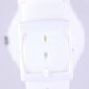 Swatch Originals White Lacquered Swiss Quartz SUOW100 Unisex Watch