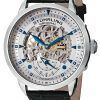 Stuhrling Original Executive Automatic Skeleton Black Leather 133.33152 Mens Watch