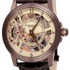 Stuhrling Original Brumalia Mechanical Watch Champagne Dial 228.3365K77 Mens Watch
