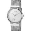 Skagen Silver Tone Mesh Bracelet 355SSS1 Womens Watch