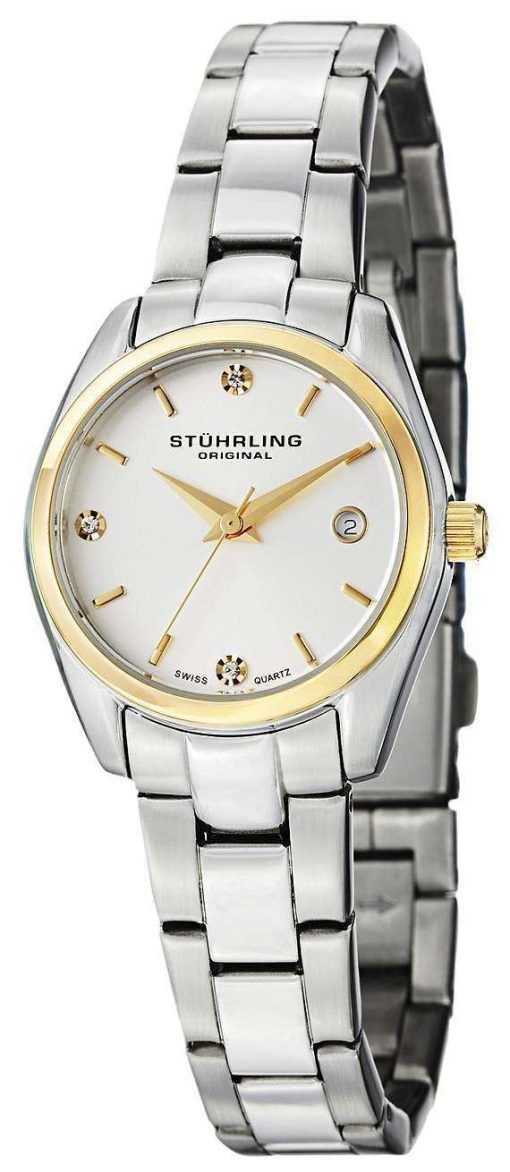 Stuhrling Original Ascot Prime Swiss Quartz Date Display 414L.03 Womens Watch