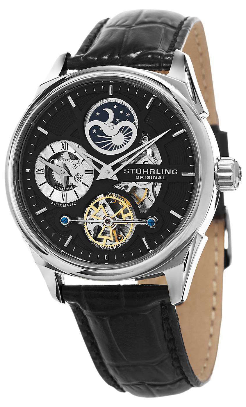 Stuhrling Original Special Reserve Delphi Dual Time 657 Stuhrling Original Special Reserve Delphi Dual Time 657.02 Mens Watch