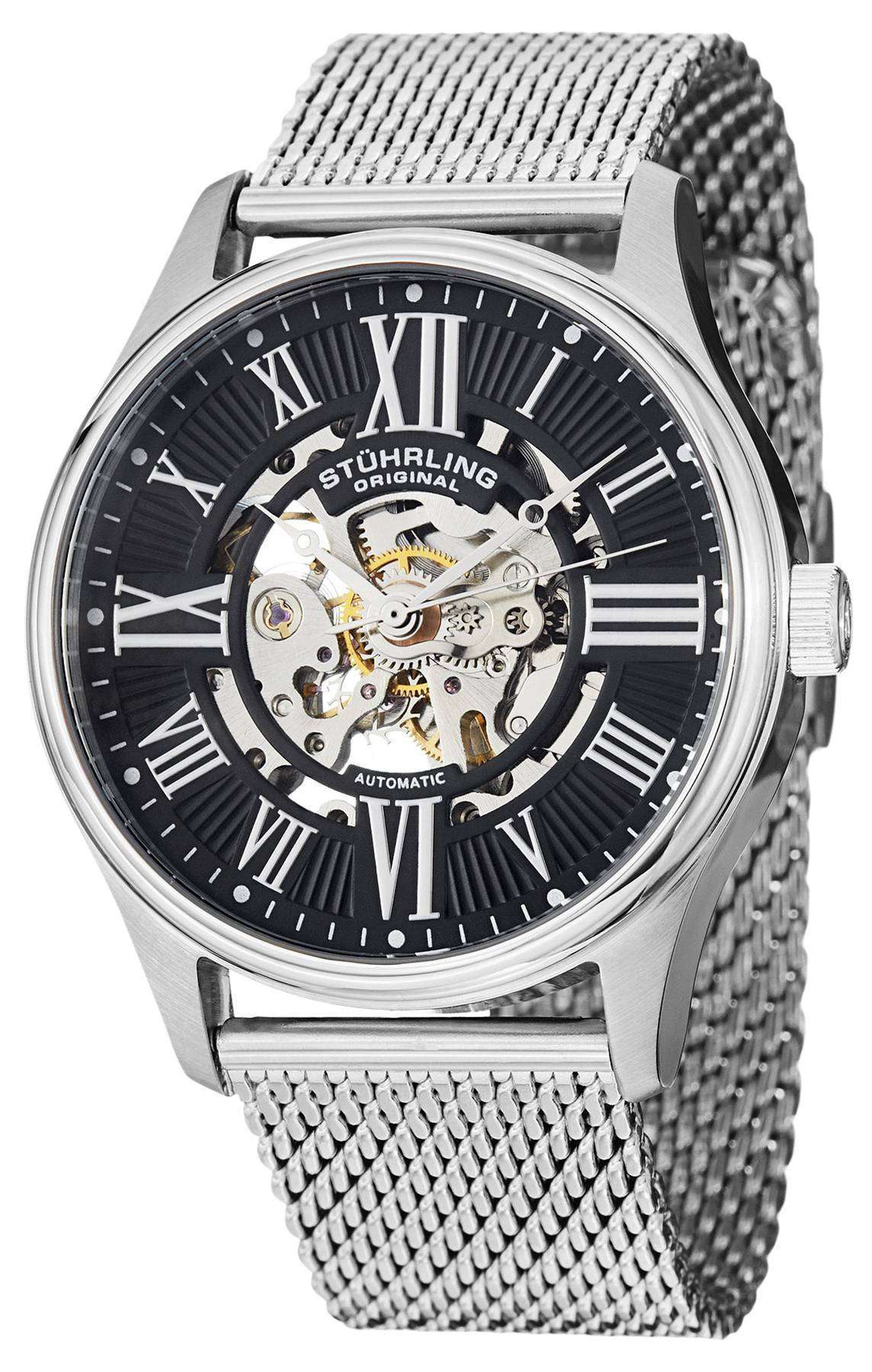 Stuhrling Original Atrium Elite Automatic Skeleton 747M Stuhrling Original Atrium Elite Automatic Skeleton 747M.02 Mens Watch