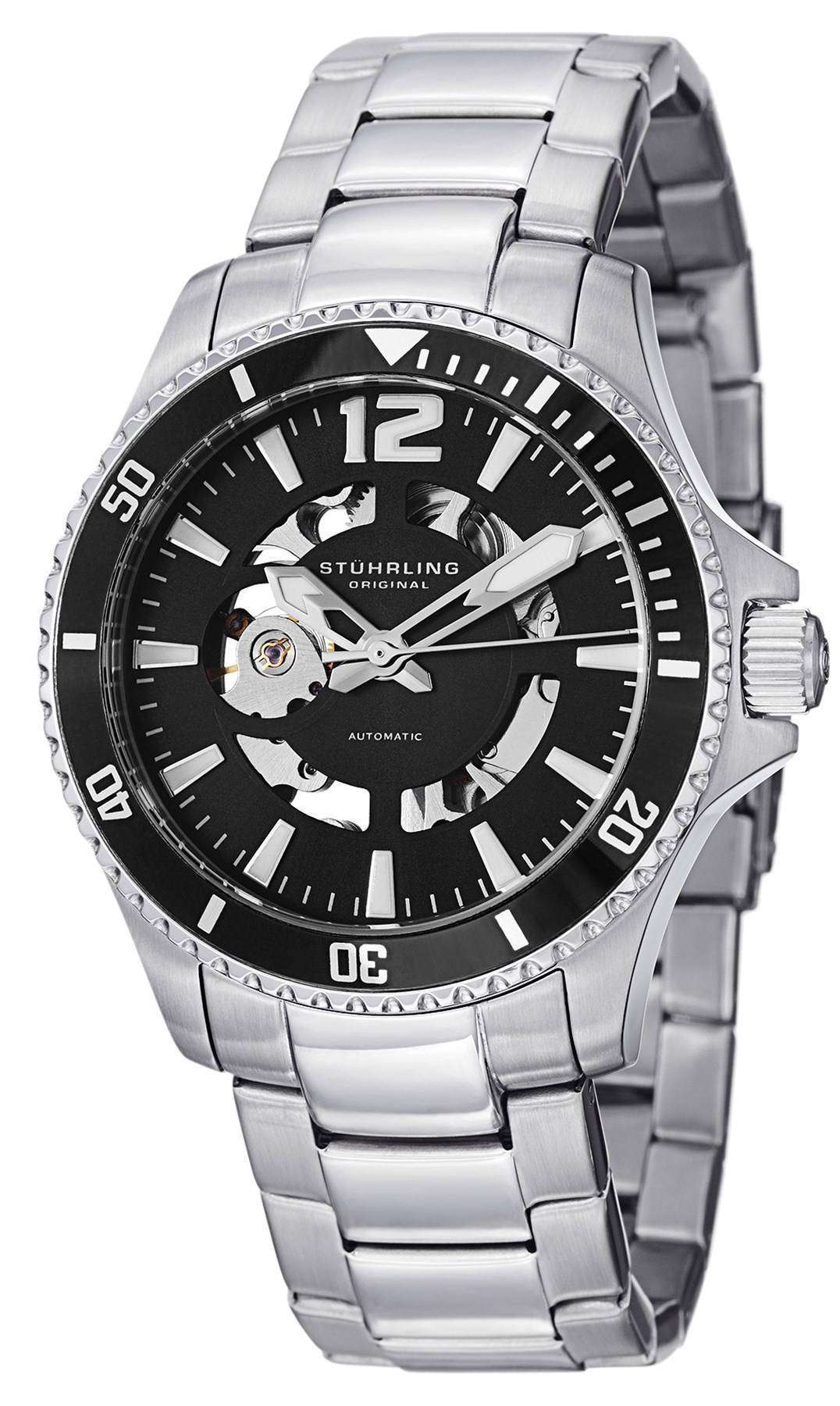 Stuhrling Original Aquadiver Regatta Makran Automatic 772 Stuhrling Original Aquadiver Regatta Makran Automatic 772.01 Mens Watch
