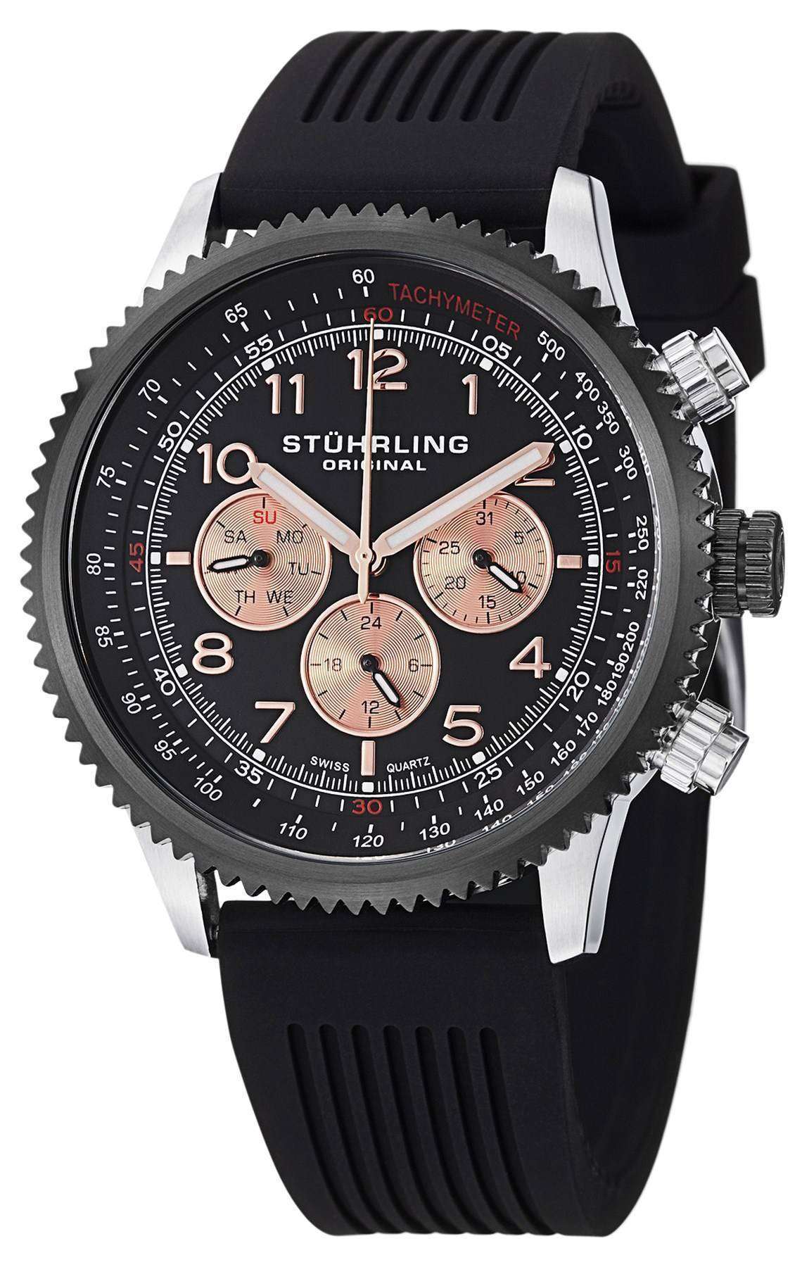 Stuhrling Original Concorso Swiss Quartz 858R Stuhrling Original Concorso Swiss Quartz 858R.02 Mens Watch