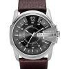 Diesel Master Chief Quartz Brown Leather DZ1206 Mens Watch