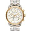 Michael Kors Audrina Chronograph Clear Acetate Bracelet MK6200 Womens Watch