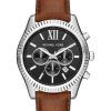 Michael Kors Lexington Black Dial Chronograph MK8456 Mens Watch