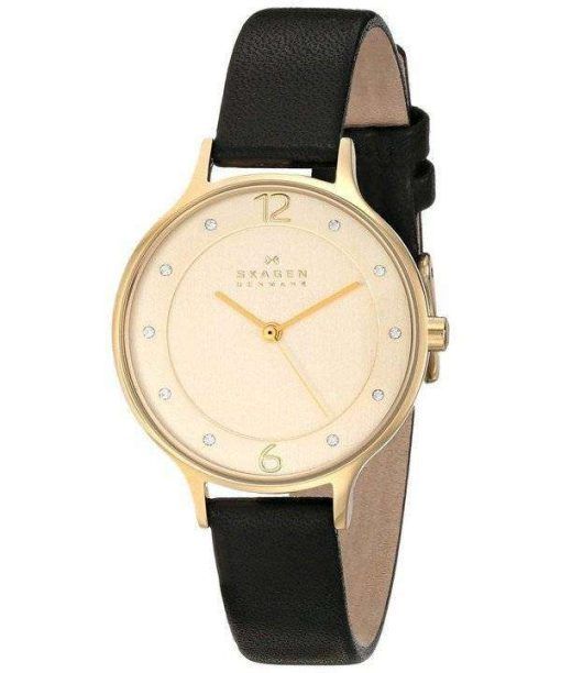 Skagen Anita Gold-Tone Crystallized SKW2266 Women's Watch