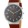 Skagen Ancher Chronograph Brown Leather SKW6099 Mens Watch
