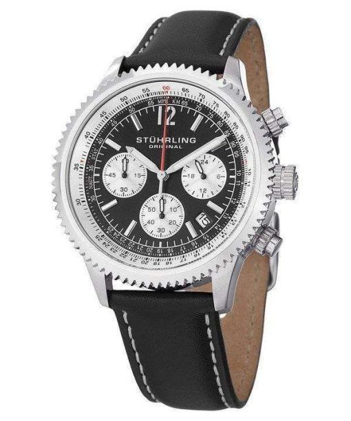 Stuhrling Original Quartz Monaco Chronograph 669.01 Men's Watch