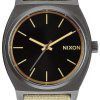 Nixon Quartz Time Teller 100M A045-1711-00 Mens Watch