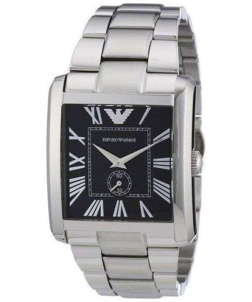 Emporio Armani Classic Black Dial AR1642 Mens Watch