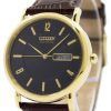 Citizen Eco-Drive Gold Tone Stainless Steel BM8242-08E Men's Watch