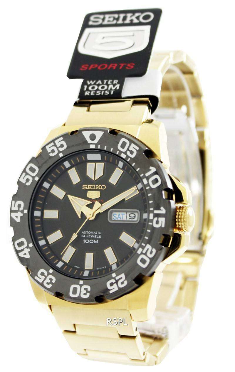 Seiko 5 Sports Automatic Monster SRP490K1 SRP490K SRP490 Mens Watch 1 Seiko 5 Sports Automatic Monster SRP490K1 SRP490K SRP490 Mens Watch