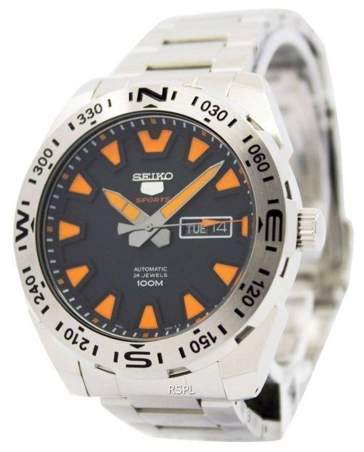 Seiko 5 Sports Automatic 24 Jewels 100M SRP741K2 Mens Watch