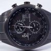 Citizen Eco-Drive Chronograph World-Time Atomic AT8105-53E Mens Watch