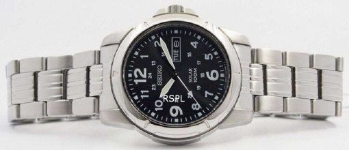 Seiko Solar Quartz SNE095P1 SNE095 SNE095P Mens Watch
