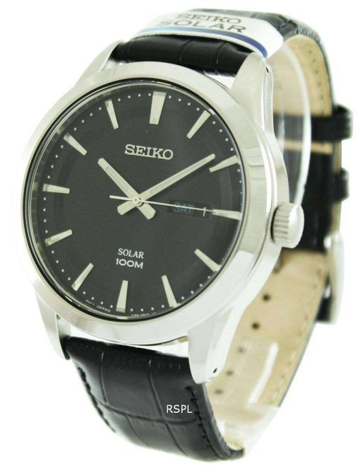 Seiko Solar Powered 100M SNE363P2 Mens Watch