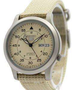 Seiko 5 Military Automatic Nylon Strap Mens Watch SNK803K2 SNK803K SNK803