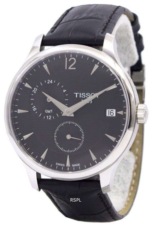 Tissot T-Classic Tradition GMT T063.639.16.057.00 T0636391605700 Men's Watch