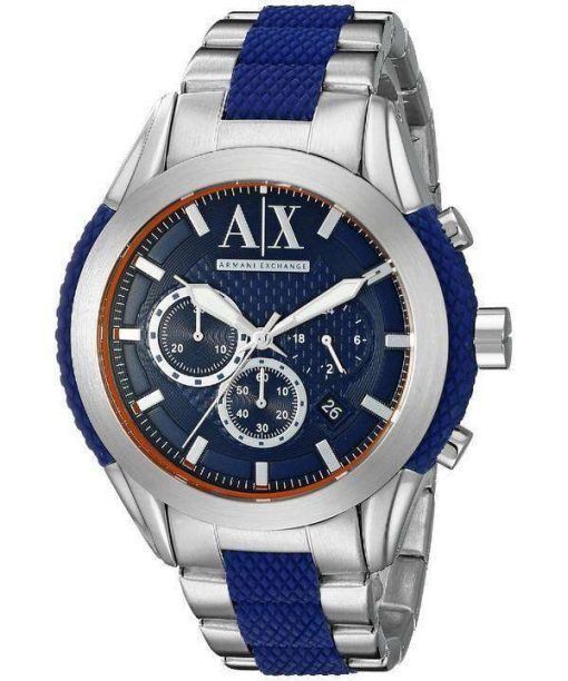 Armani Exchange Quartz Chronograph Blue Dial AX1386 Men's Watch