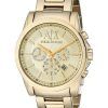 Armani Exchange Quartz Chronograph Gold Tone AX2099 Men's Watch