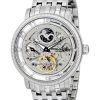 Stuhrling Original Symphony Automatic Skeleton Dual Time 8411.33112 Mens Watch