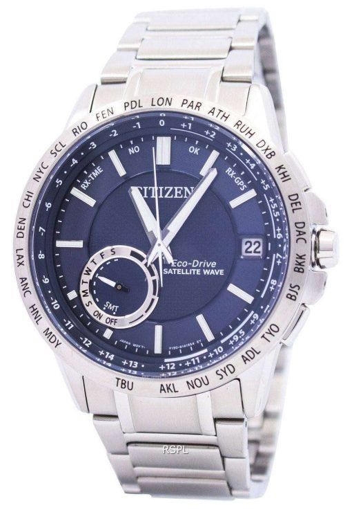Citizen Eco-Drive Satellite Wave World Time GPS CC3000-89L Mens Watch