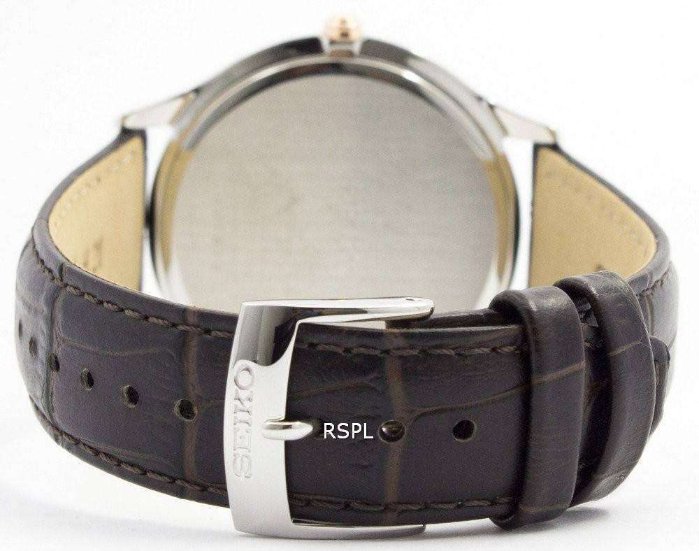 Seiko Quartz Sapphire Glass Silver Dial SGEH55P1 SGEH55P Mens Watch 5 Seiko Quartz Sapphire Glass Silver Dial SGEH55P1 SGEH55P Mens Watch