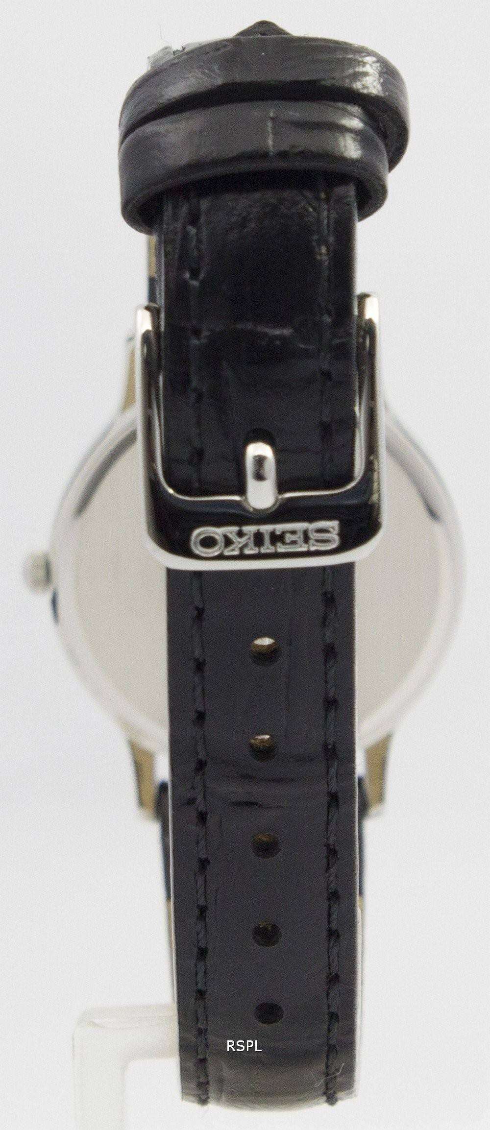 Seiko Solar White Dial Leather Strap SUP299P1 SUP299P Womens Watch 3 Seiko Solar White Dial Leather Strap SUP299P1 SUP299P Womens Watch