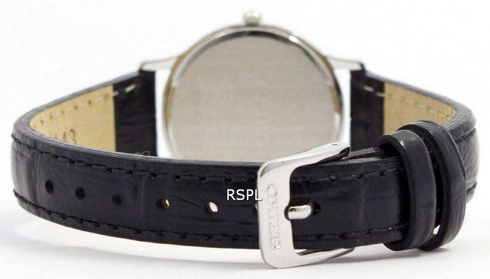 Seiko Solar White Dial Leather Strap SUP299P1 SUP299P Womens Watch 5 Seiko Solar White Dial Leather Strap SUP299P1 SUP299P Womens Watch