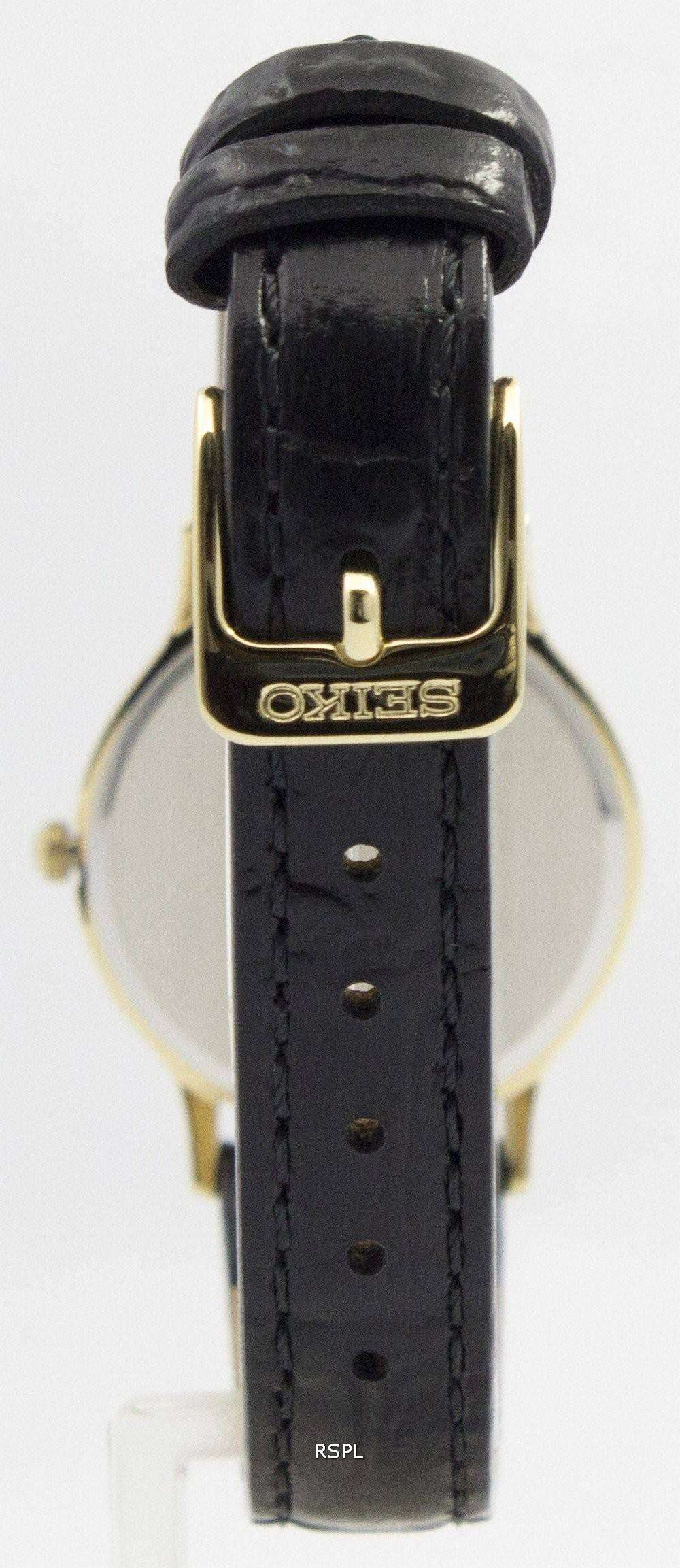 Seiko Solar White Dial Leather Strap SUP304P1 SUP304P Womens Watch 3 Seiko Solar White Dial Leather Strap SUP304P1 SUP304P Womens Watch