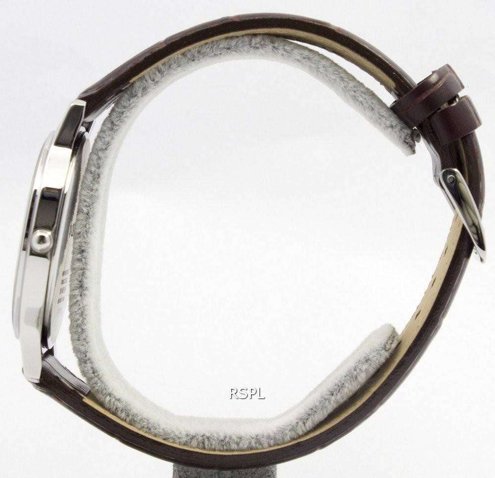 Seiko Solar White Dial Leather Strap SUP869P1 SUP869P Mens Watch 2 Seiko Solar White Dial Leather Strap SUP869P1 SUP869P Mens Watch