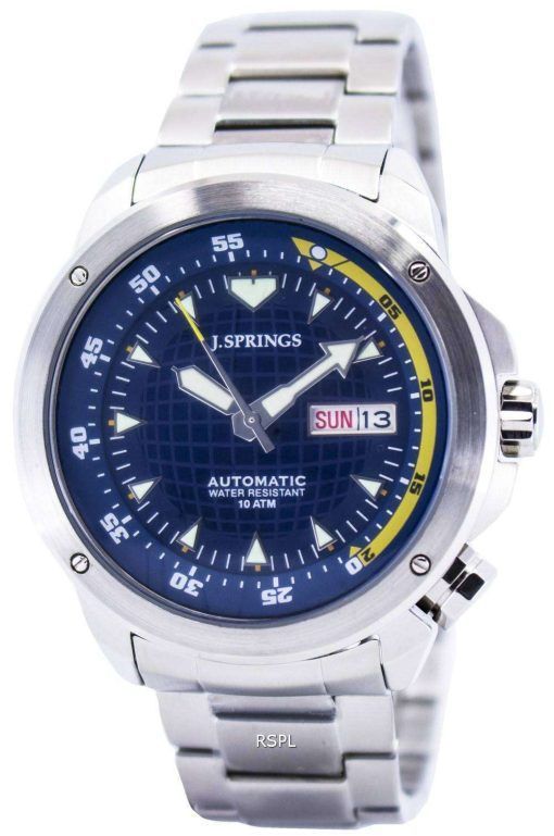 J.Springs by Seiko Automatic Navy Dial 100M BEB022 Men's Watch