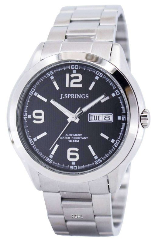 J.Springs by Seiko Automatic Black Dial 100M BEB035 Men's Watch