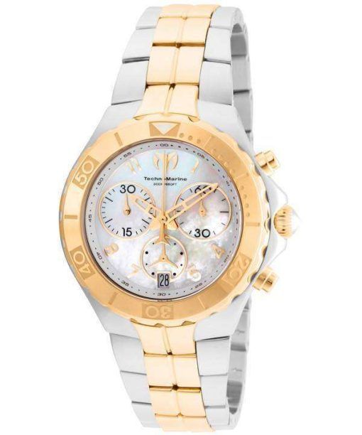 TechnoMarine Pearl Sea Collection Chronograph TM-715001 Womens Watch