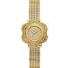 Guess Yellow Gold Tone Floral Mesh U0139L2 Womens Watch