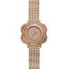 Guess Rose Gold Tone Floral Mesh U0139L3 Womens Watch