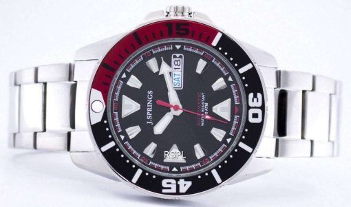 J.Springs by Seiko Sports Automatic Black Dial 100M BEB077 Men's Watch