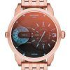 Diesel Mini Daddy Quartz Dual Time DZ7336 Mens Watch