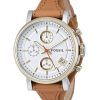 Fossil Original Boyfriend Chronograph Tan Leather Quartz ES3615 Womens Watch