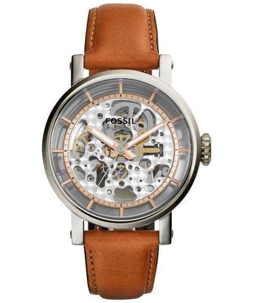 Fossil Original Boyfriend Automatic Skeleton Dial ME3109 Womens Watch