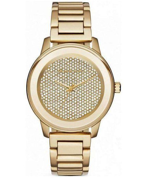 Michael Kors Kinley Quartz Crystal Pave Dial MK6209 Womens Watch