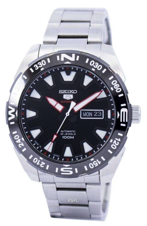 Seiko 5 Sports Automatic 24 Jewels Japan Made SRP743 SRP743J1 SRP743J Mens Watch