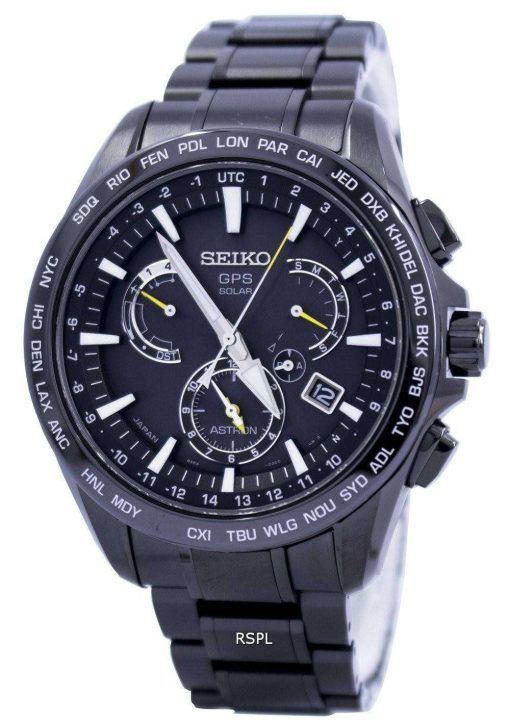 Seiko Astron GPS Solar Dual Time Japan Made SSE079 SSE079J1 SSE079J Mens Watch